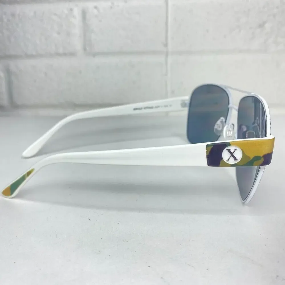 Exalt‎ Cycle Rueda C1 Eyeglasses Frames White Square Vintage Rare 59-13 H1357